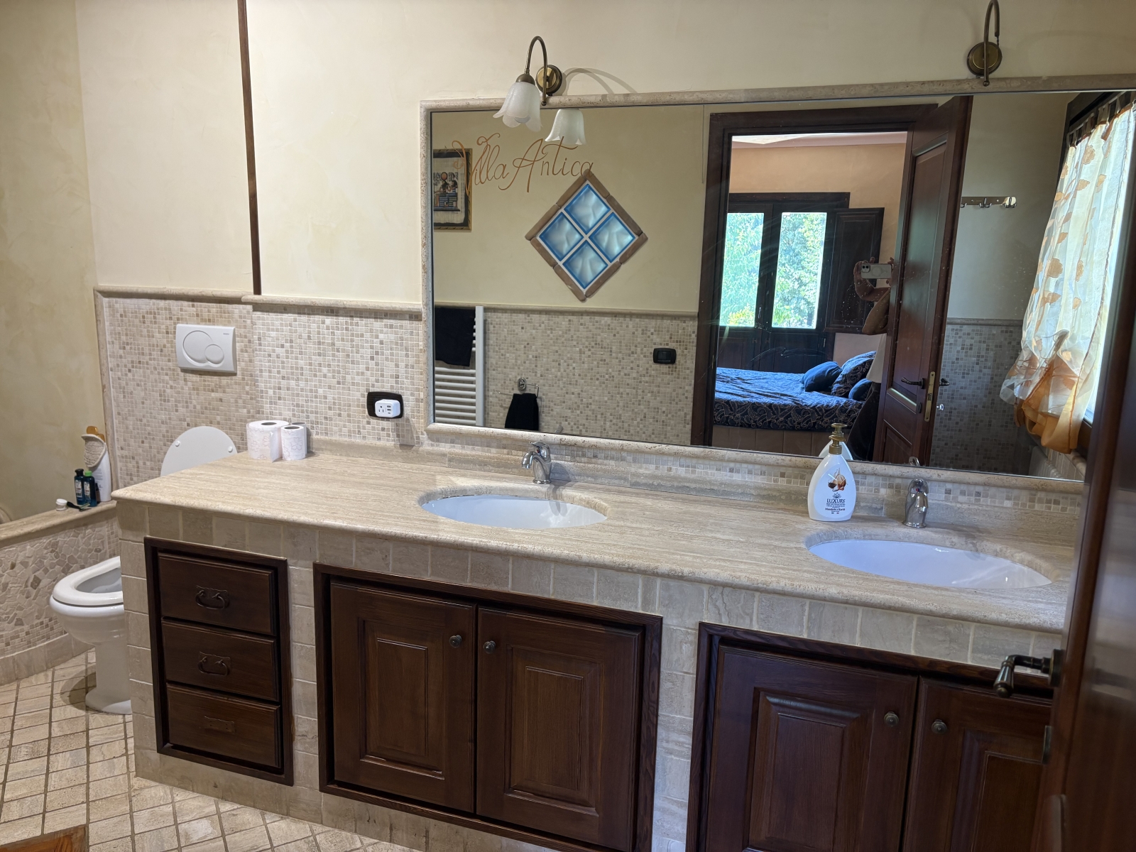 Villa italiana con piscina y espacio para eventos en Vico nel Lazio