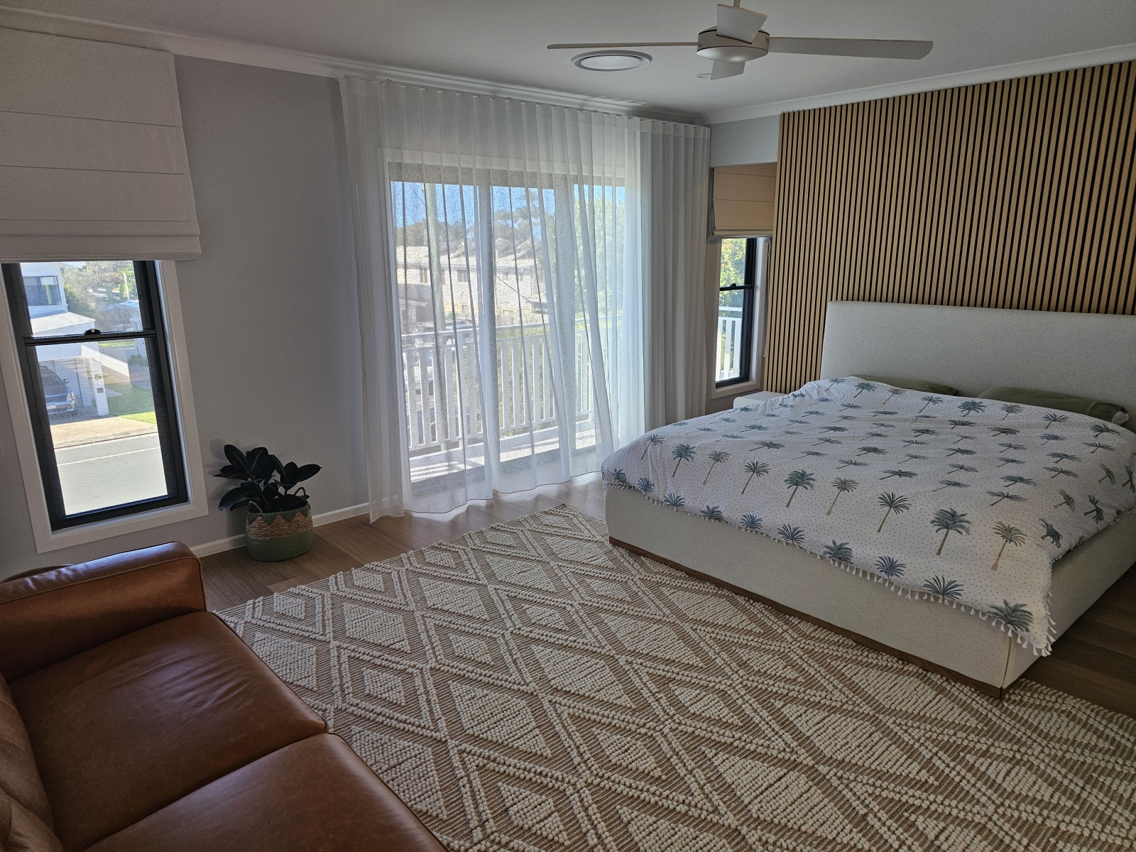 Modern family home walking distance to one of the Sunshine Coasts best family friendly beaches.