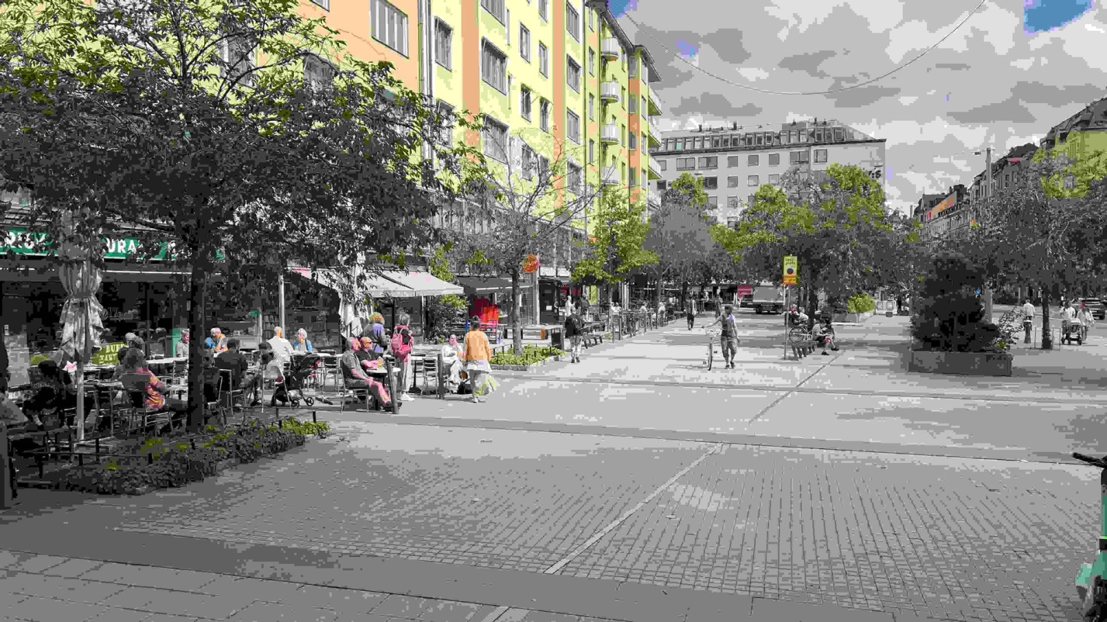 Penthouse with sunny terrace