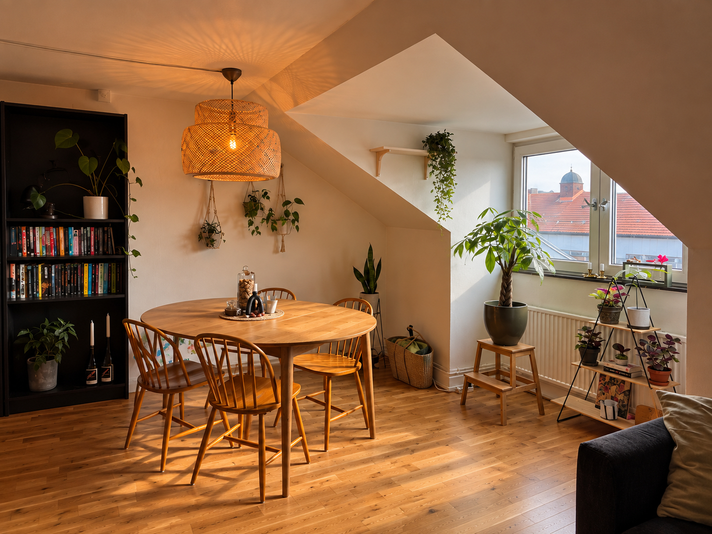 Charming attic apartment in Malmö