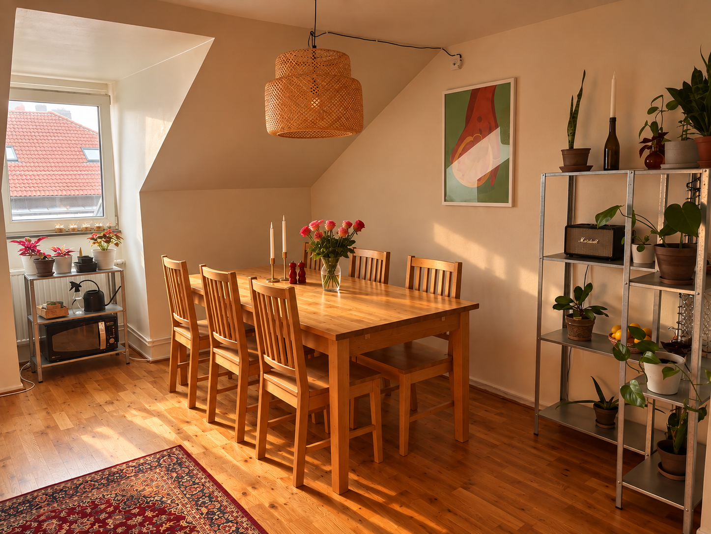 Charming attic apartment in Malmö