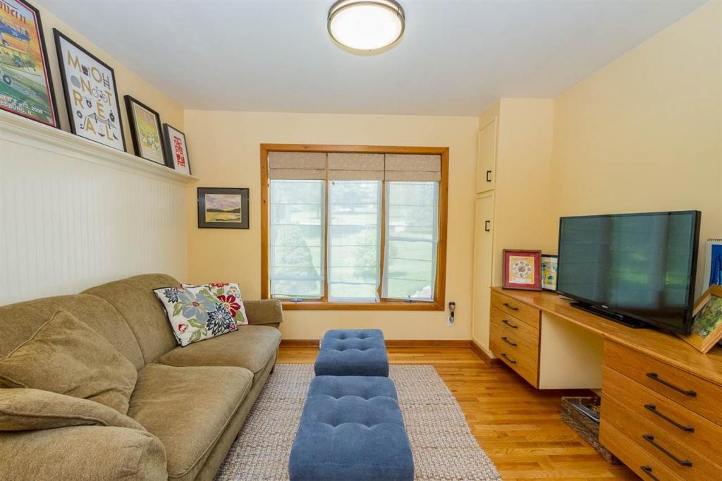 Sunny house with large deck on 2 acres, minutes from Saratoga Springs
