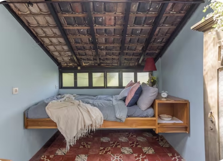 Artist residence in the ricefields
