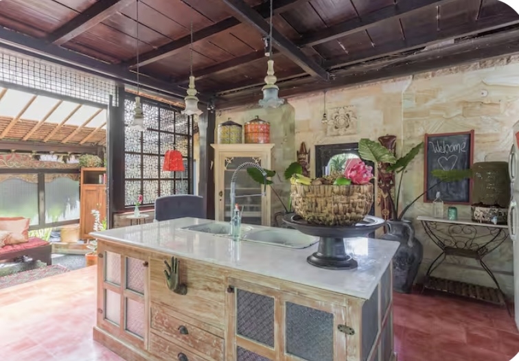 Artist residence in the ricefields