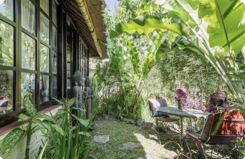 Artist residence in the ricefields