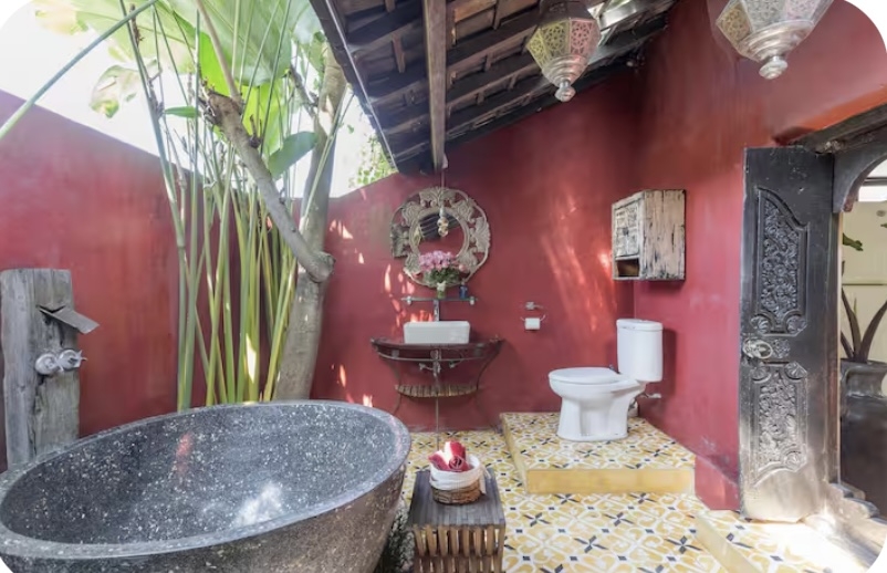 Artist residence in the ricefields