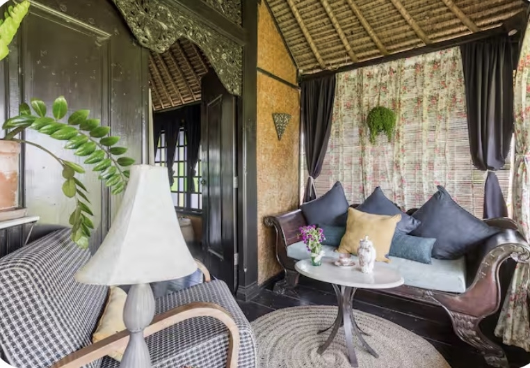 Artist residence in the ricefields