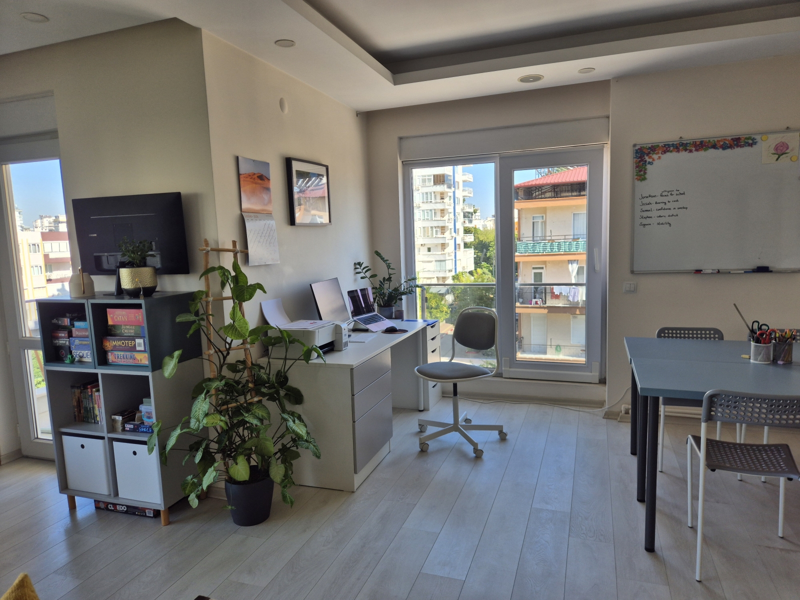 Apartamento grande no terraço de 4 quartos no centro de Antália