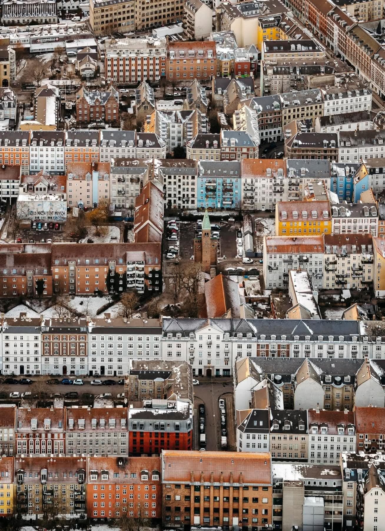 Centro de Copenhague, apartamento espaçoso com varanda perto de absolutamente tudo que você pode sonhar.