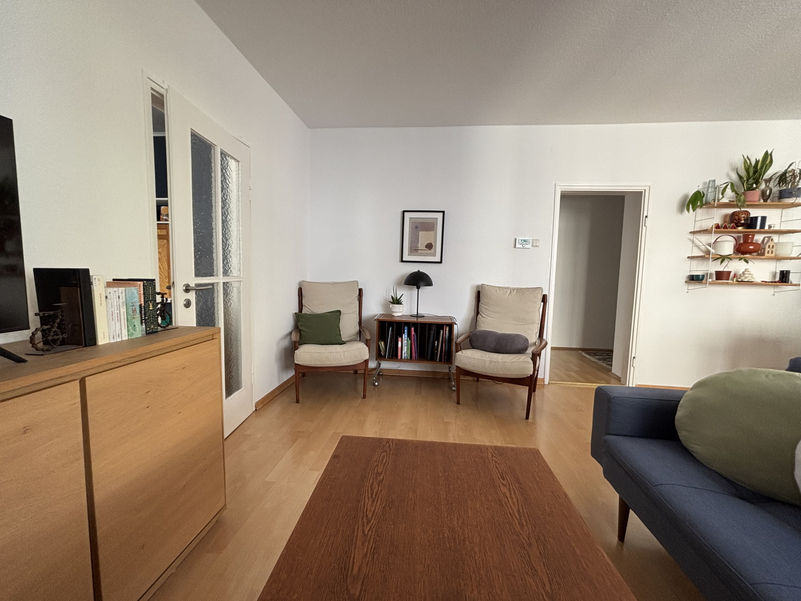 Leseecke im Wohn-Esszimmer.