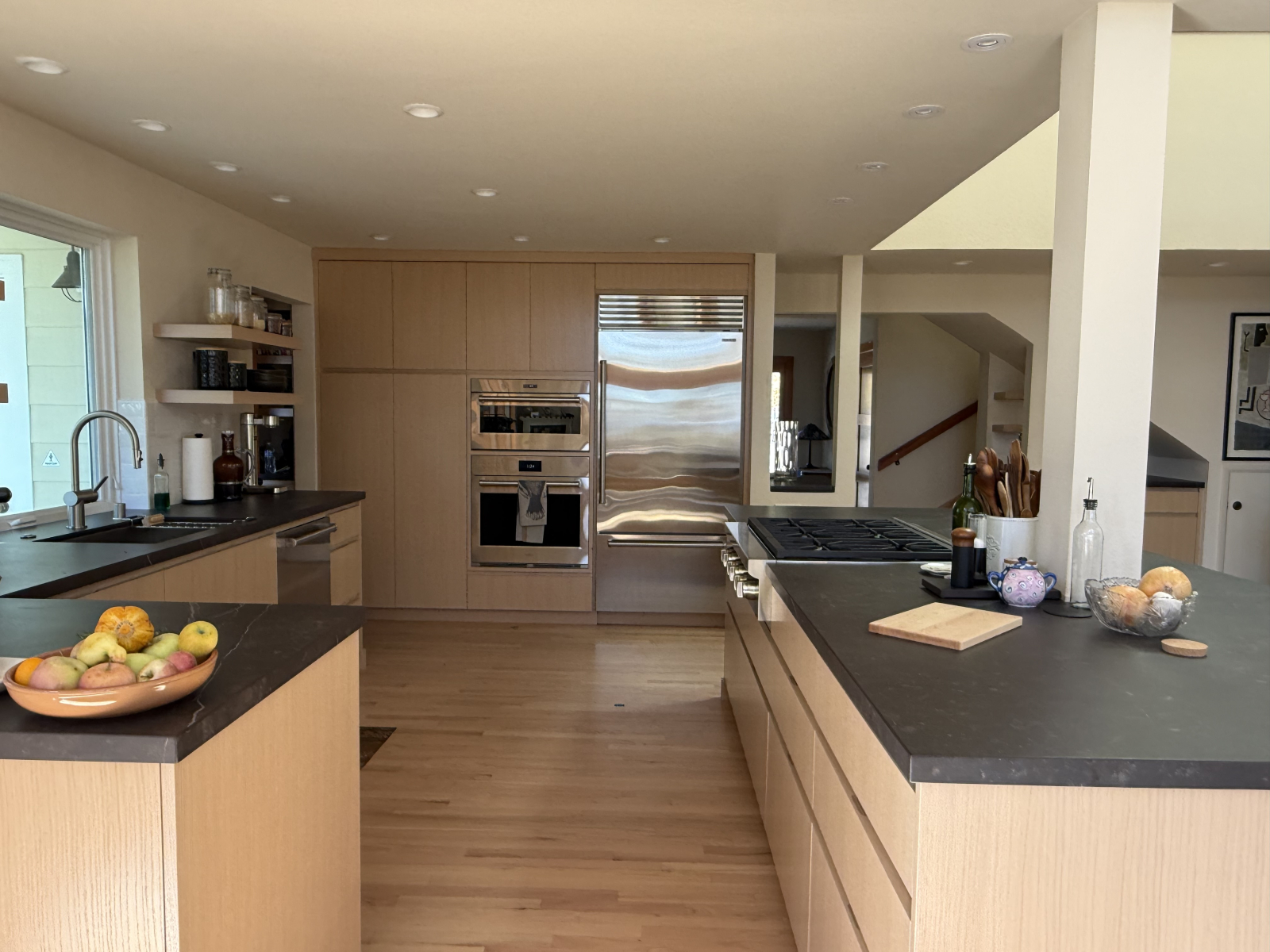 Subzero koelkast en wolfoven en speedoven/magnetron/convectie/airfryer