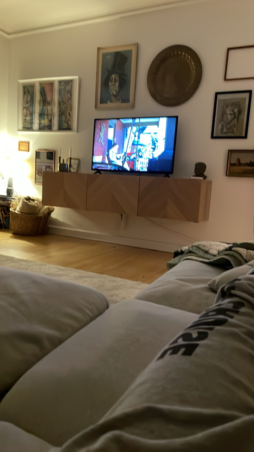 Two bedroom apartment in the suburbs of Copenhagen.