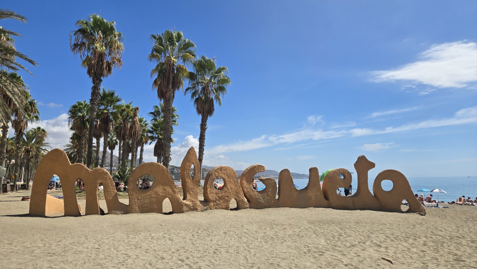 Our local La Malagueta beach
