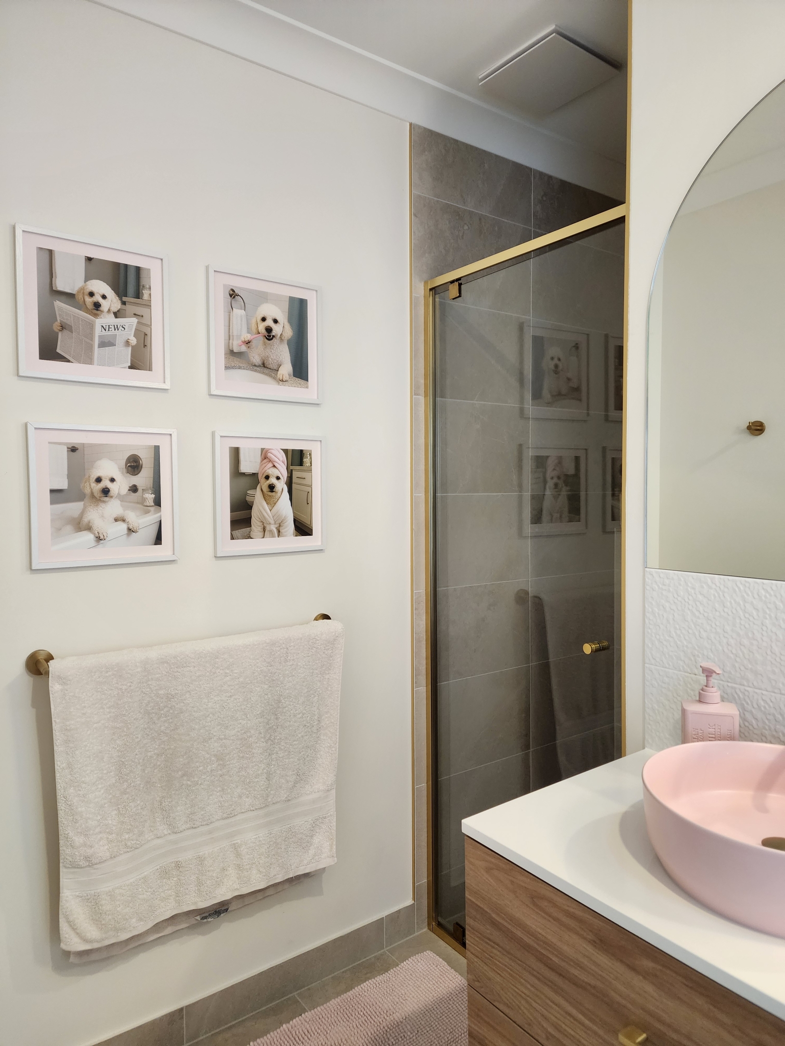 Walk-in-Dusche im Bad