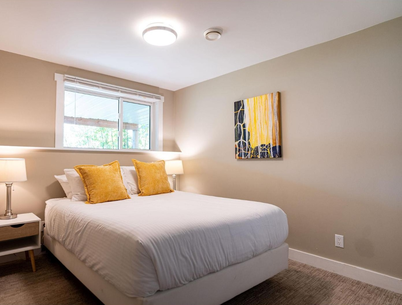 Bedroom #5 - in the suite. Queen bed.