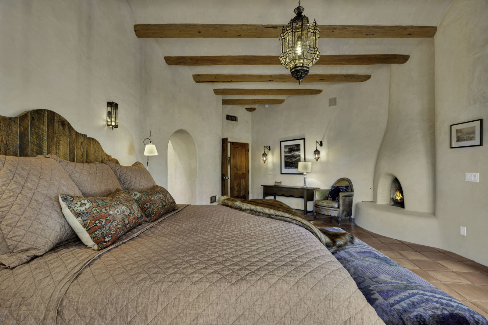 Primary Bedroom with Fireplace