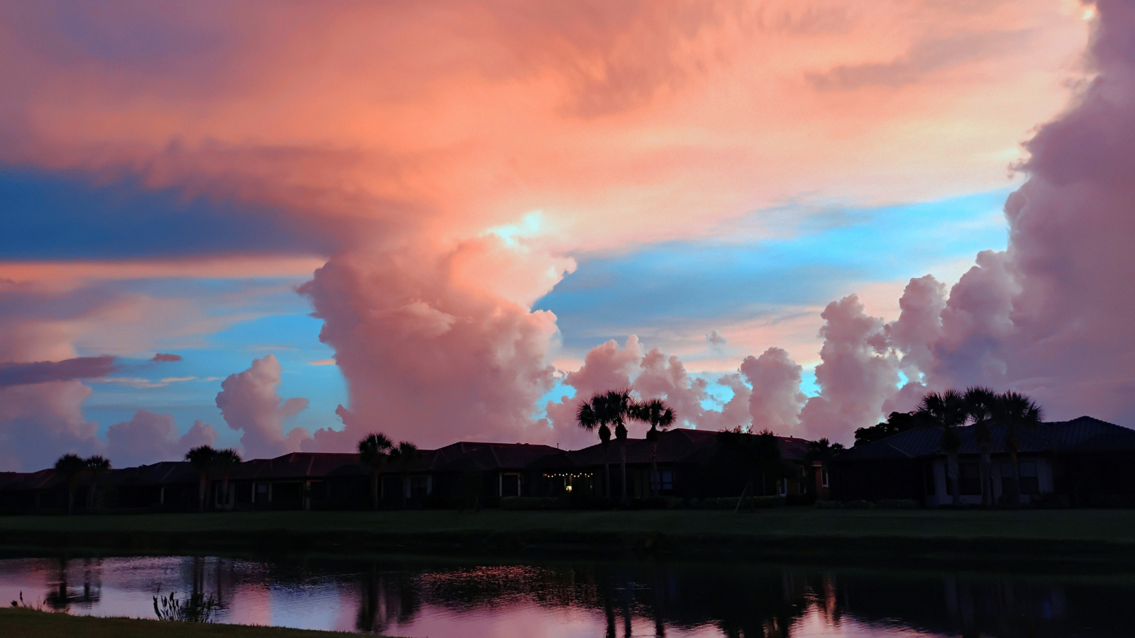 We see gorgeous sunsets from our lanai.