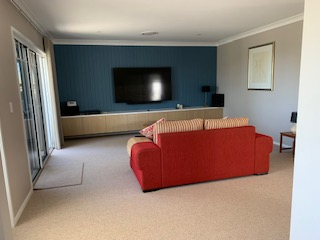 Mediaruimte op de bovenste verdieping