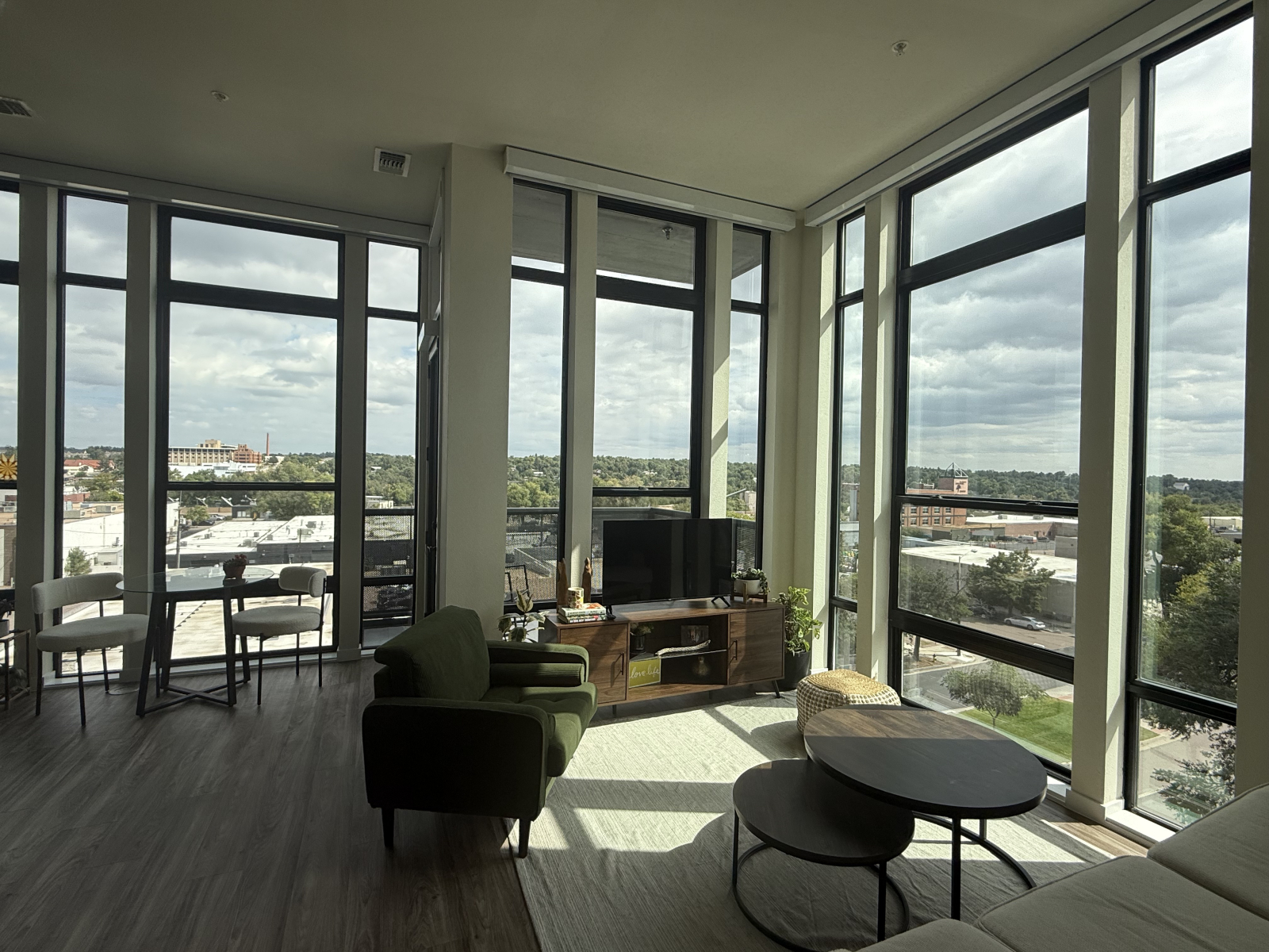 Downtown apartment in secure building. 2 bedrooms, heated pool, close to tons of Colorado activities