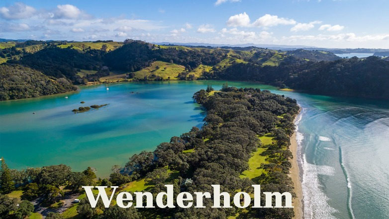 Familienhaus im friedlichen Gebiet von Wainui