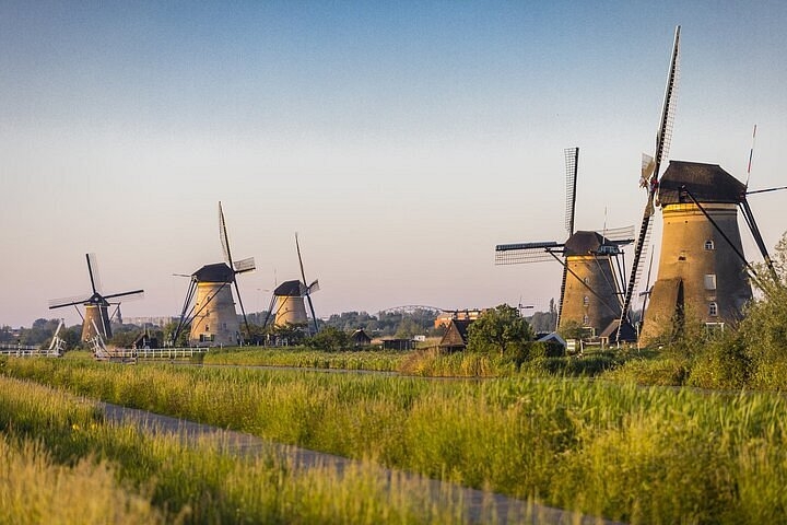 Or Kinderdijk for the famous windmills