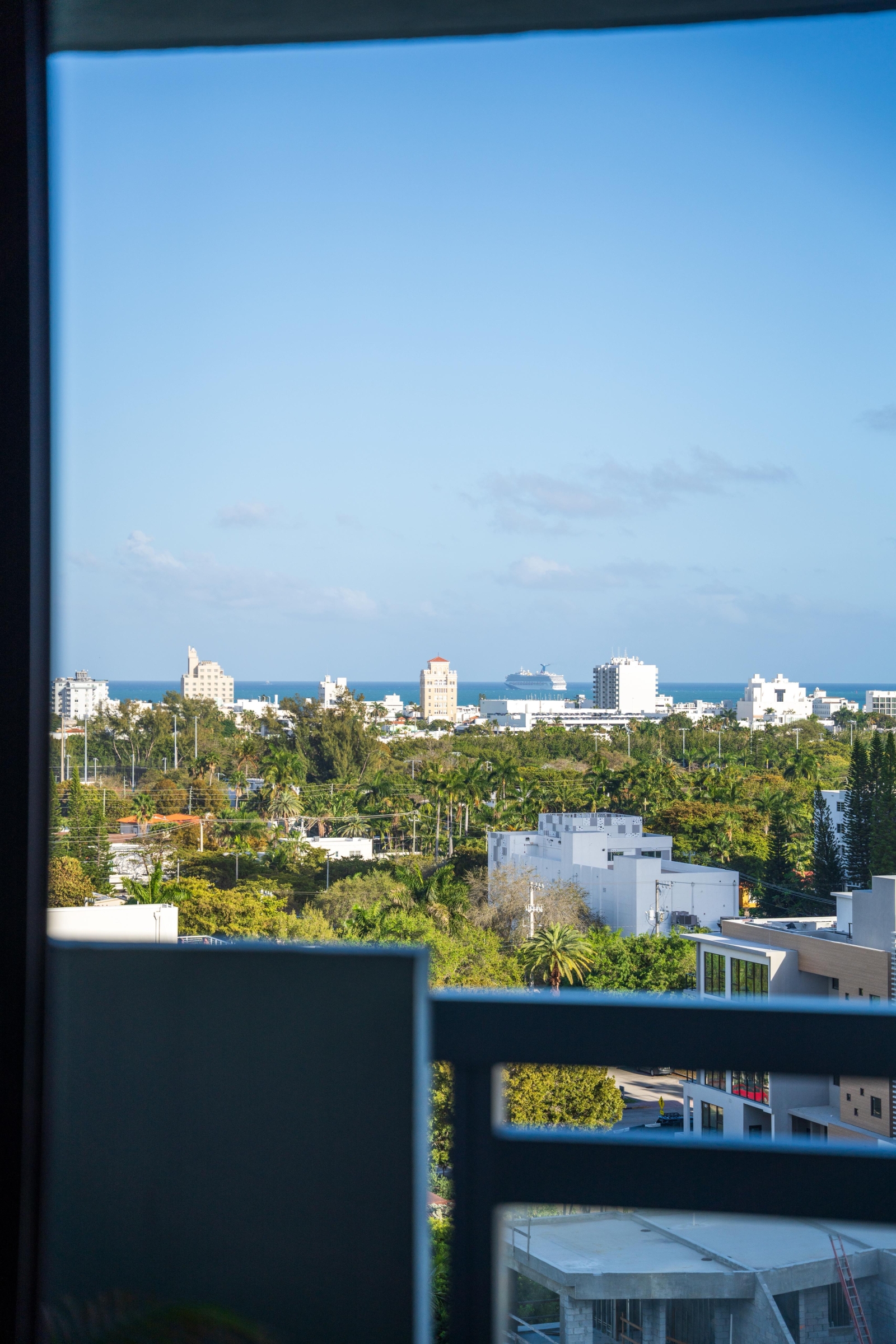 Sunny Artist’s Home in South Beach · Sunrise Balcony & Waterfront Pools