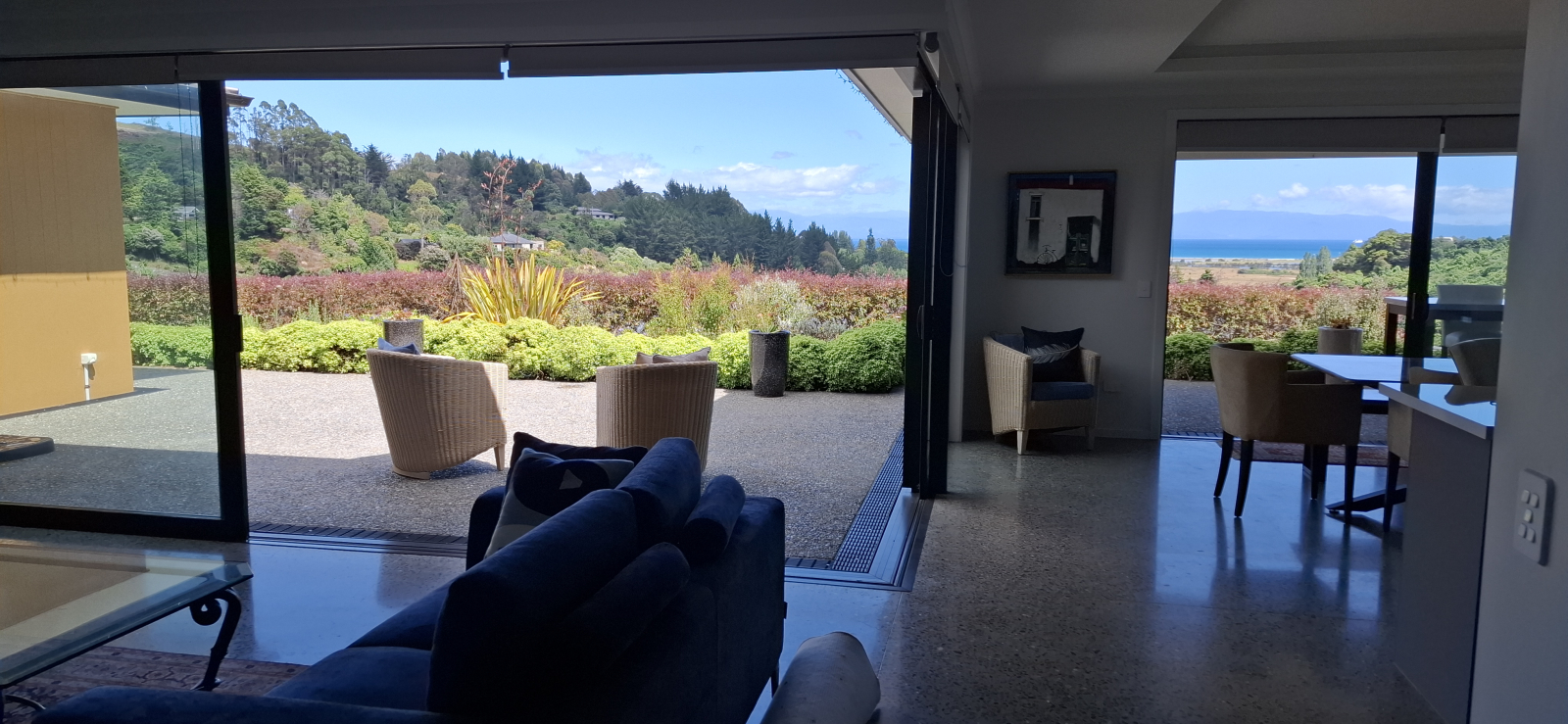 Esta é nossa vista do meio da manhã.