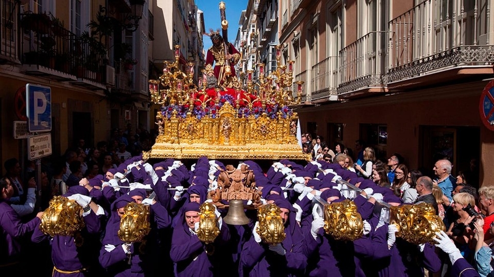 One of the many Semana Santa Easter parade