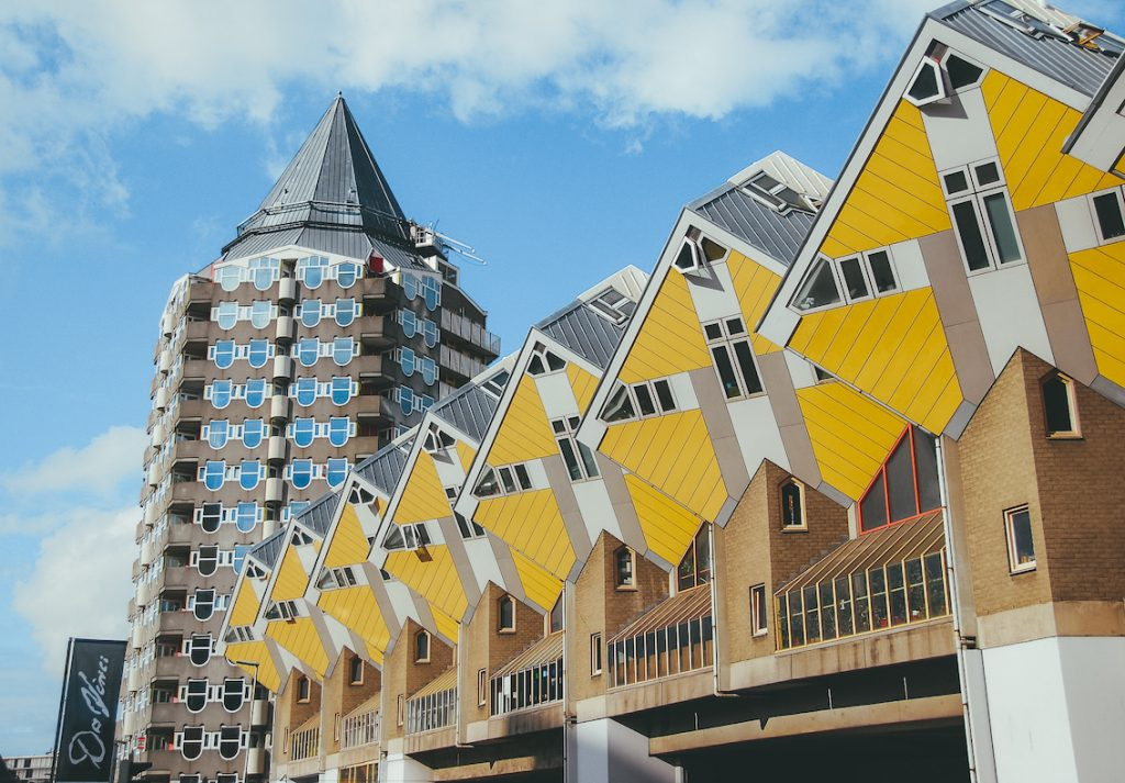 Rotterdam. Le famose case cubiche.