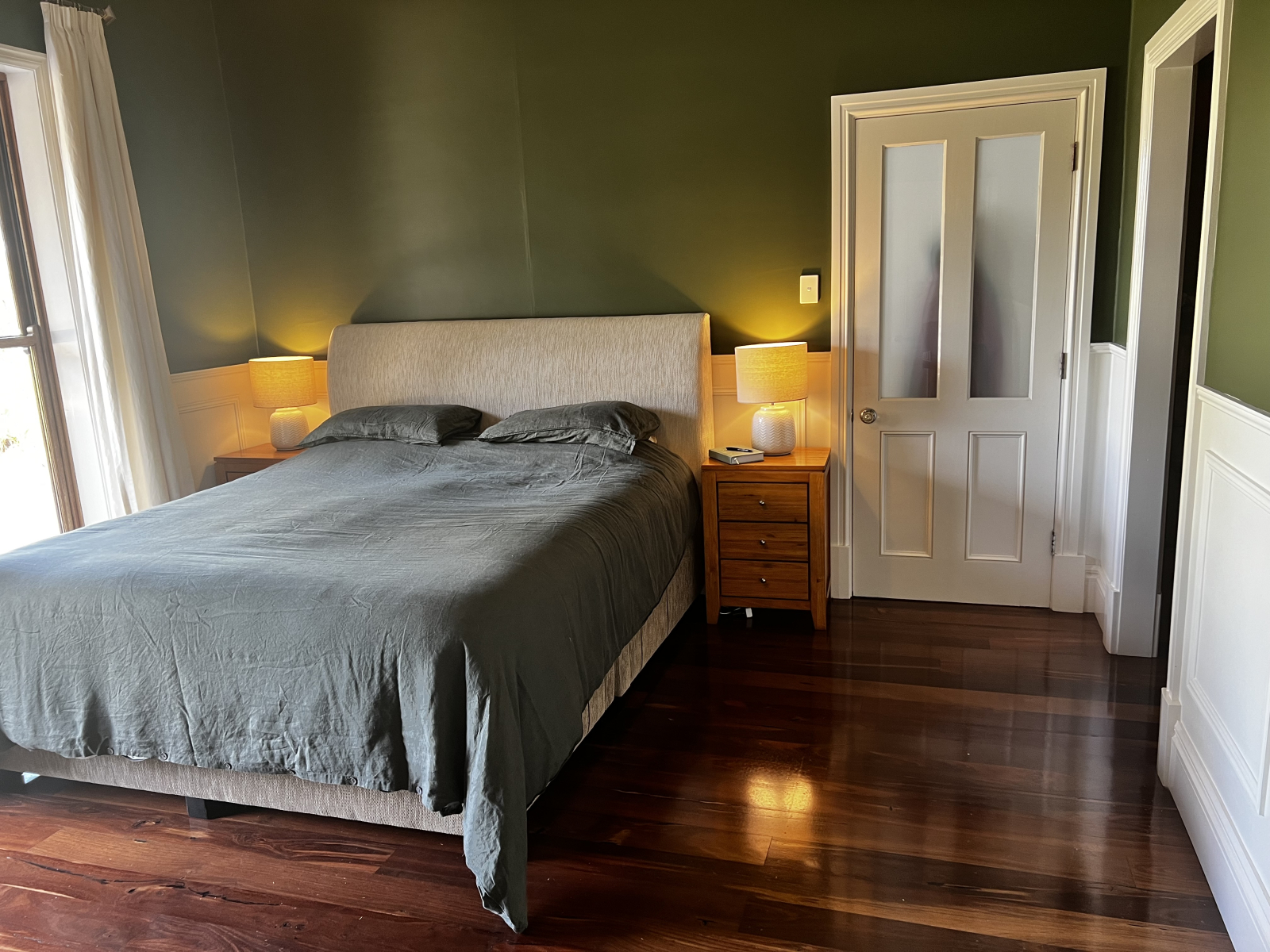 Chambre des maîtres - grand lit King