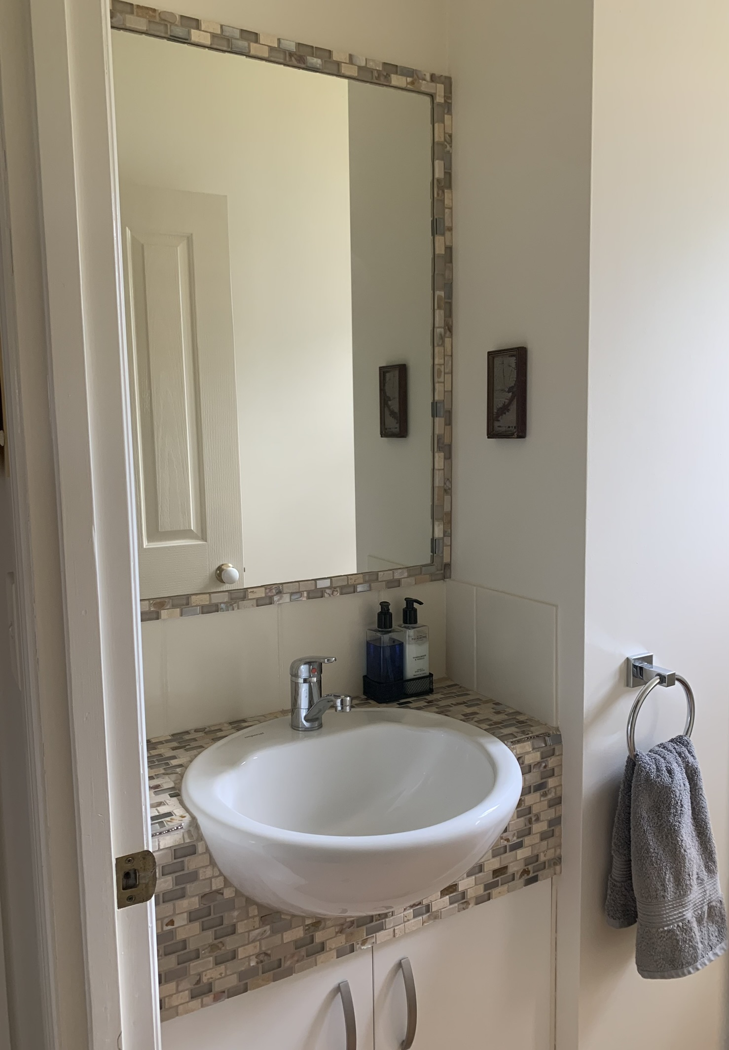 Upstairs Powder Room