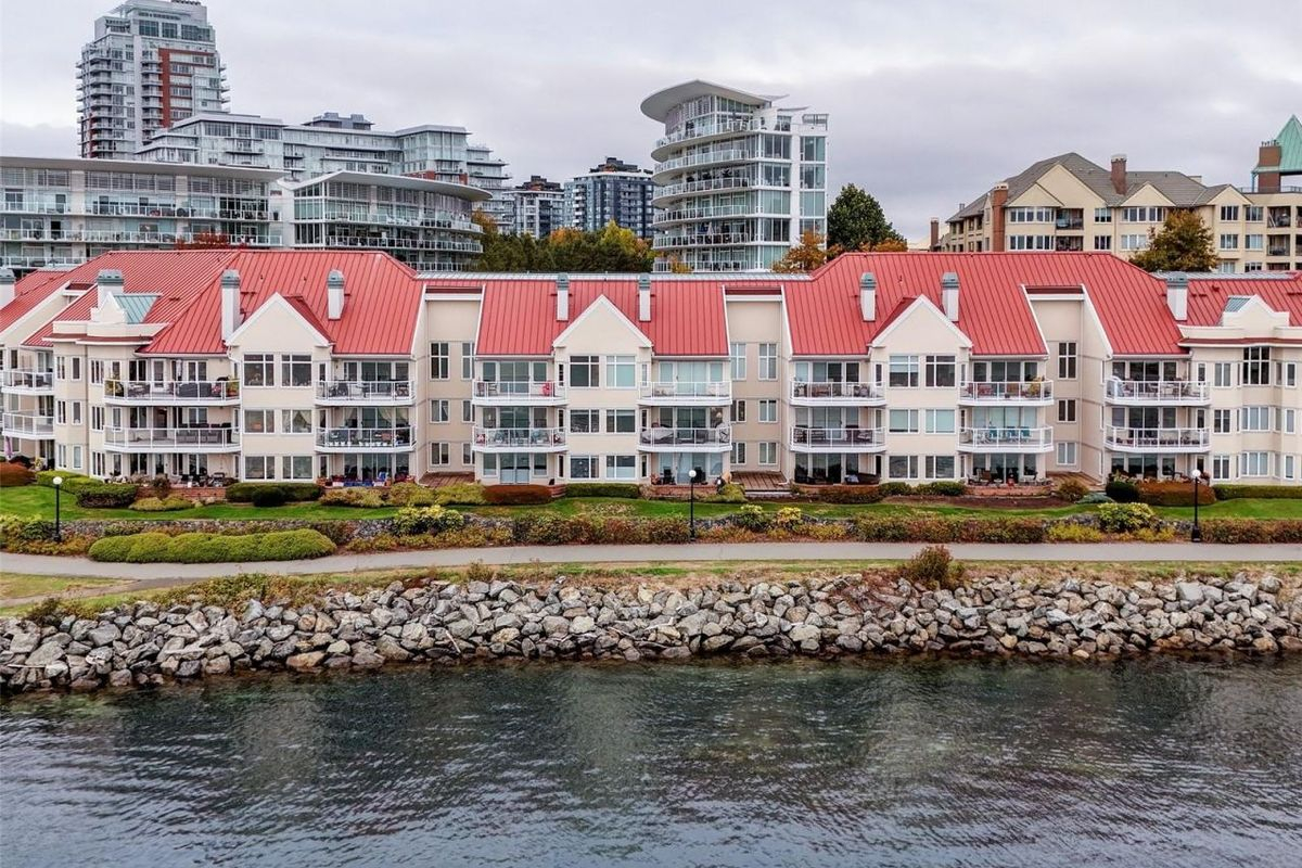 Waterfront condo aan de Inner Harbour van Victoria