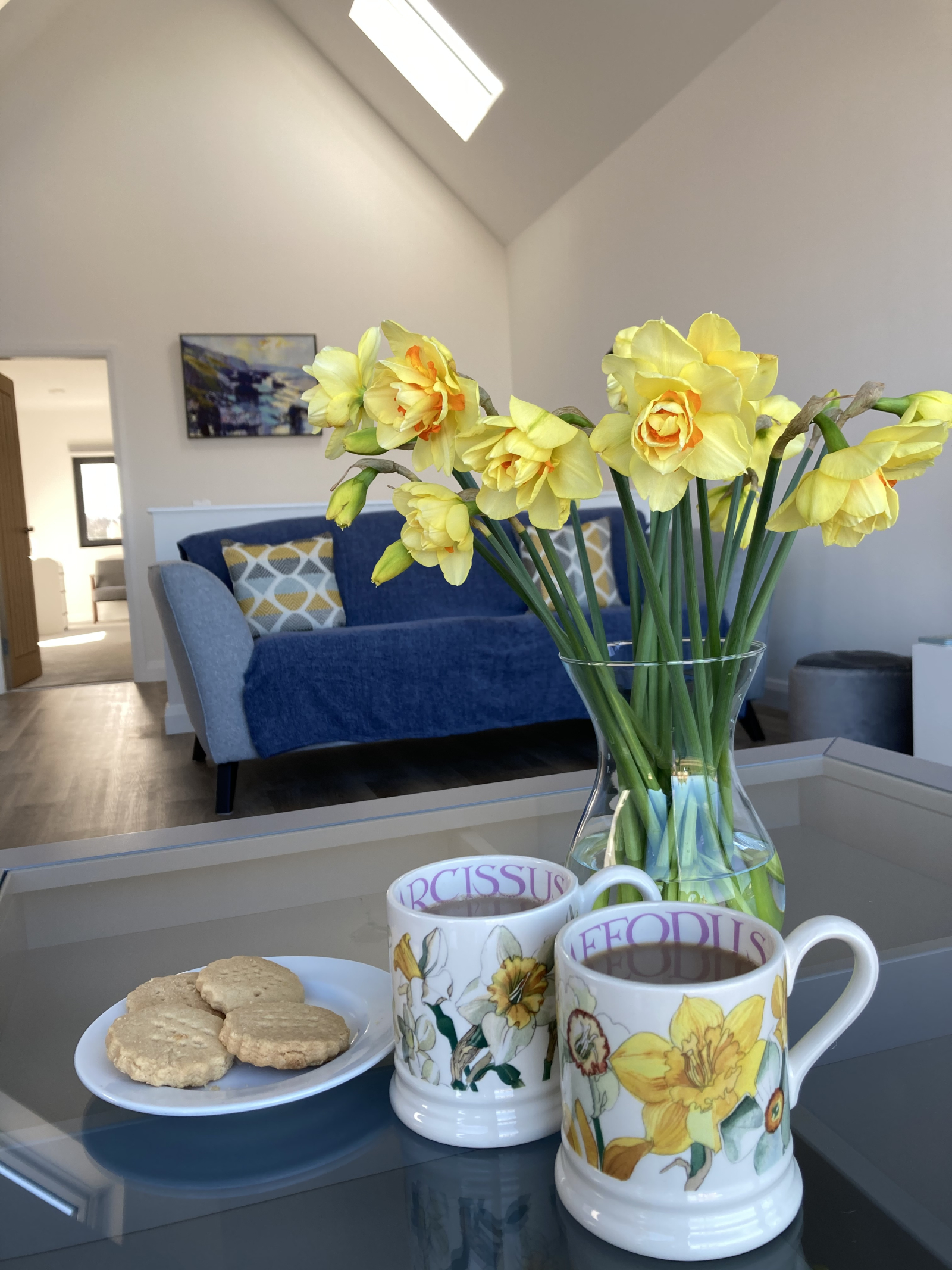 Modern house with sea views Northern Ireland coast. 25 mins to Giants Causeway