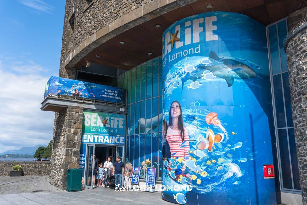 Centro de Vida Marinha do Loch Lomond a 24 minutos de carro