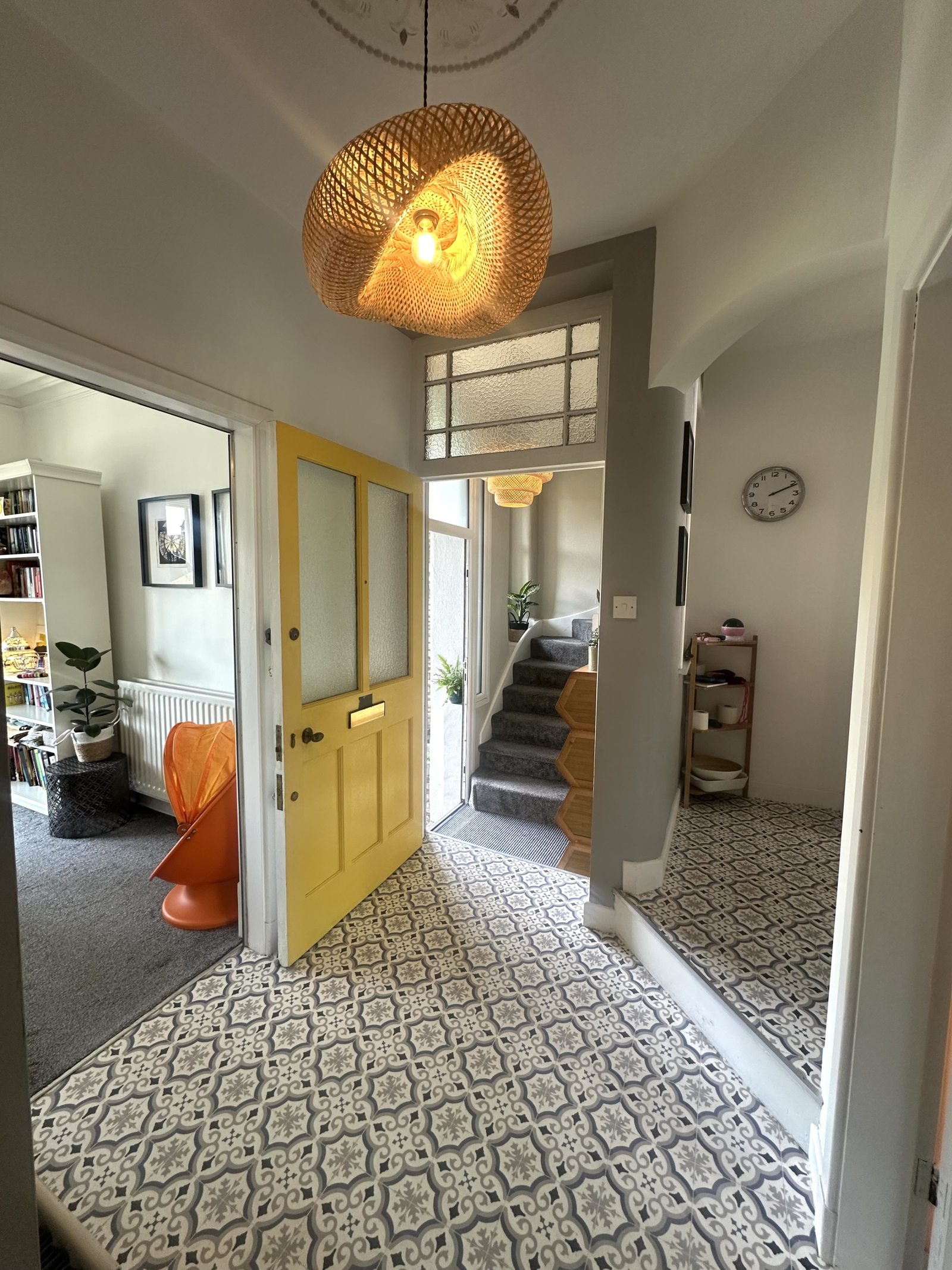 Corredor do térreo.