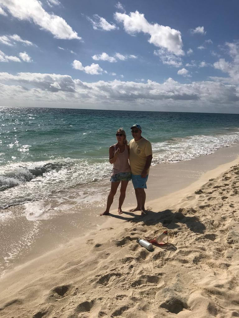 Taino beach -7 min walk  beach has local food hut, fish fry and periodically local vendor huts
