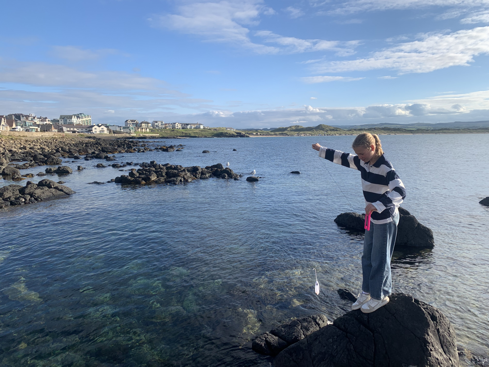 Crabbing in Portstewart