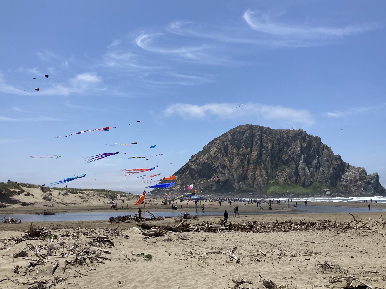 Het jaarlijkse vliegerfestival is meestal gepland in april van elk jaar.