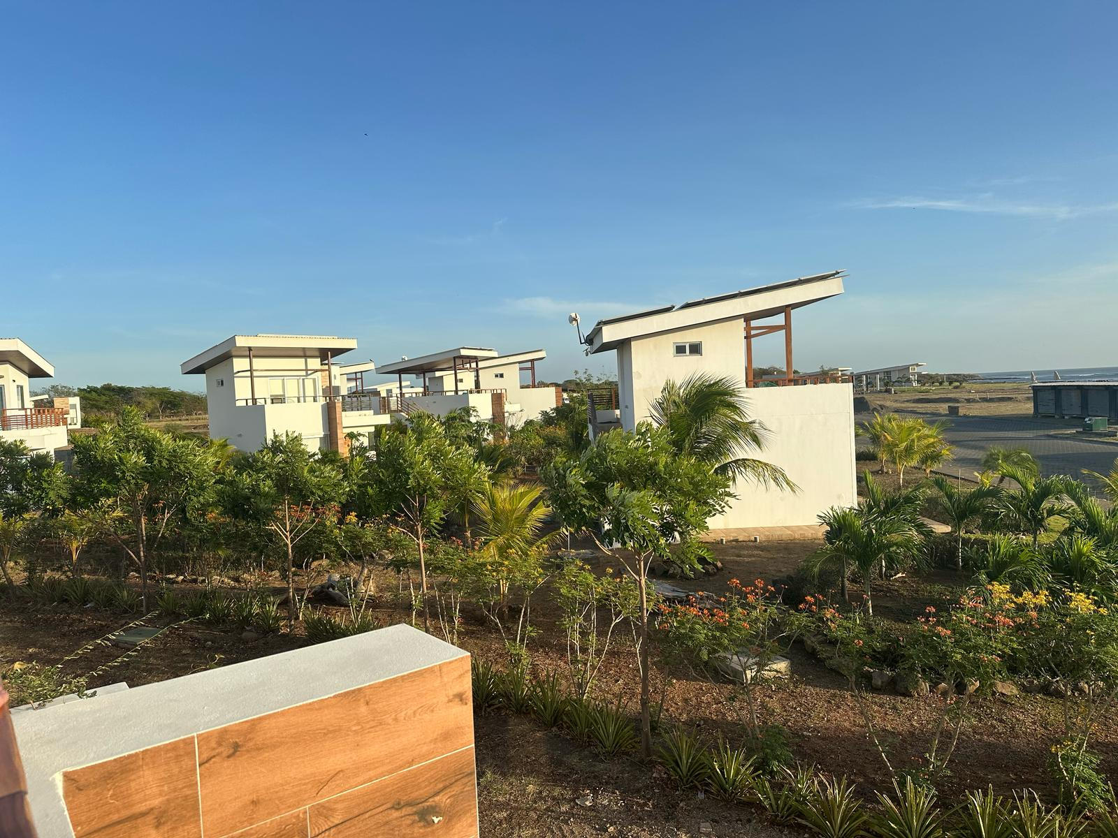 Mirando hacia el sur desde la cubierta