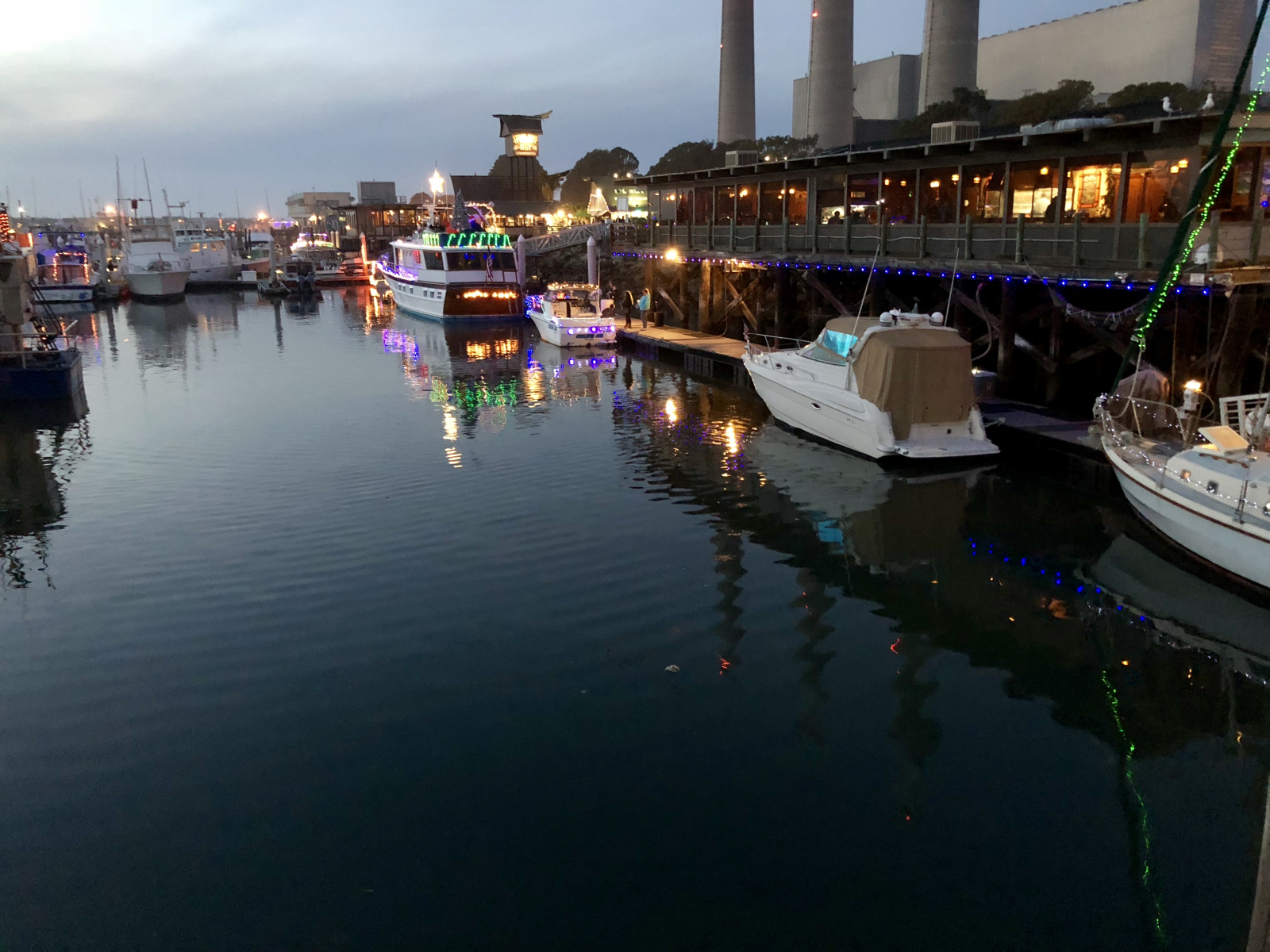 You'll love dining over the bay in Morro Bay. Lots of great restaurants and fun shopping along the e ...