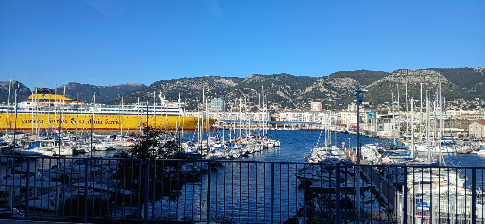 Toulon House near the sea