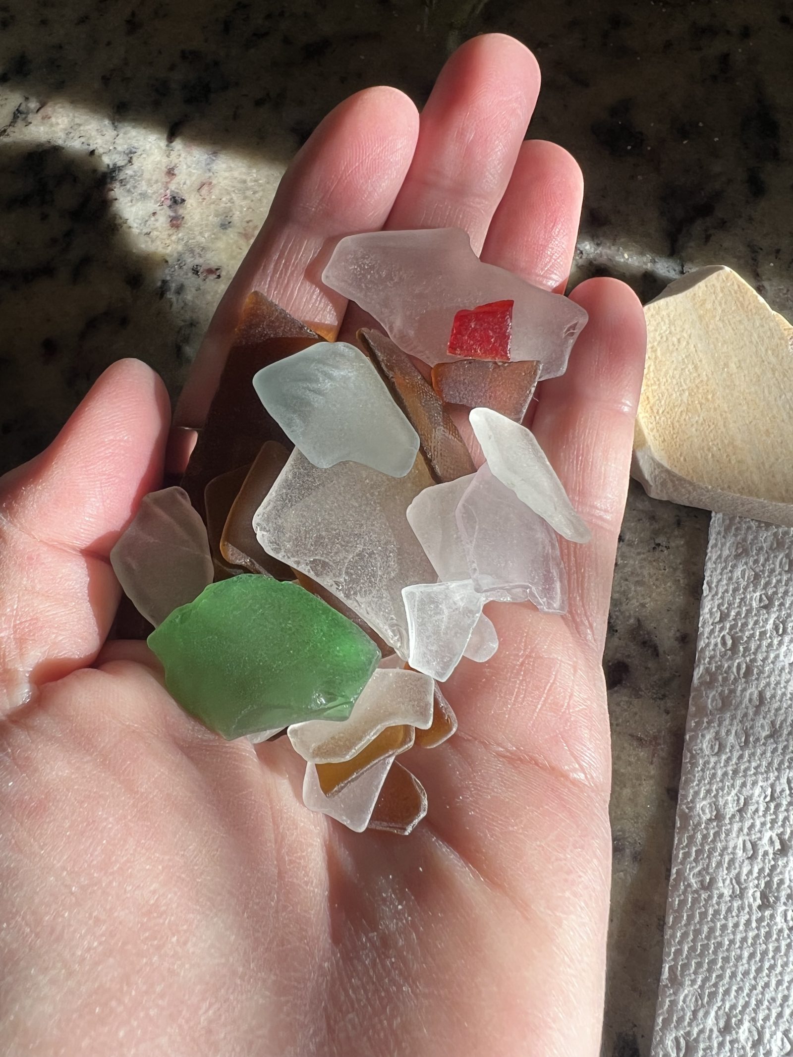 Great beach for hunting seaglass!