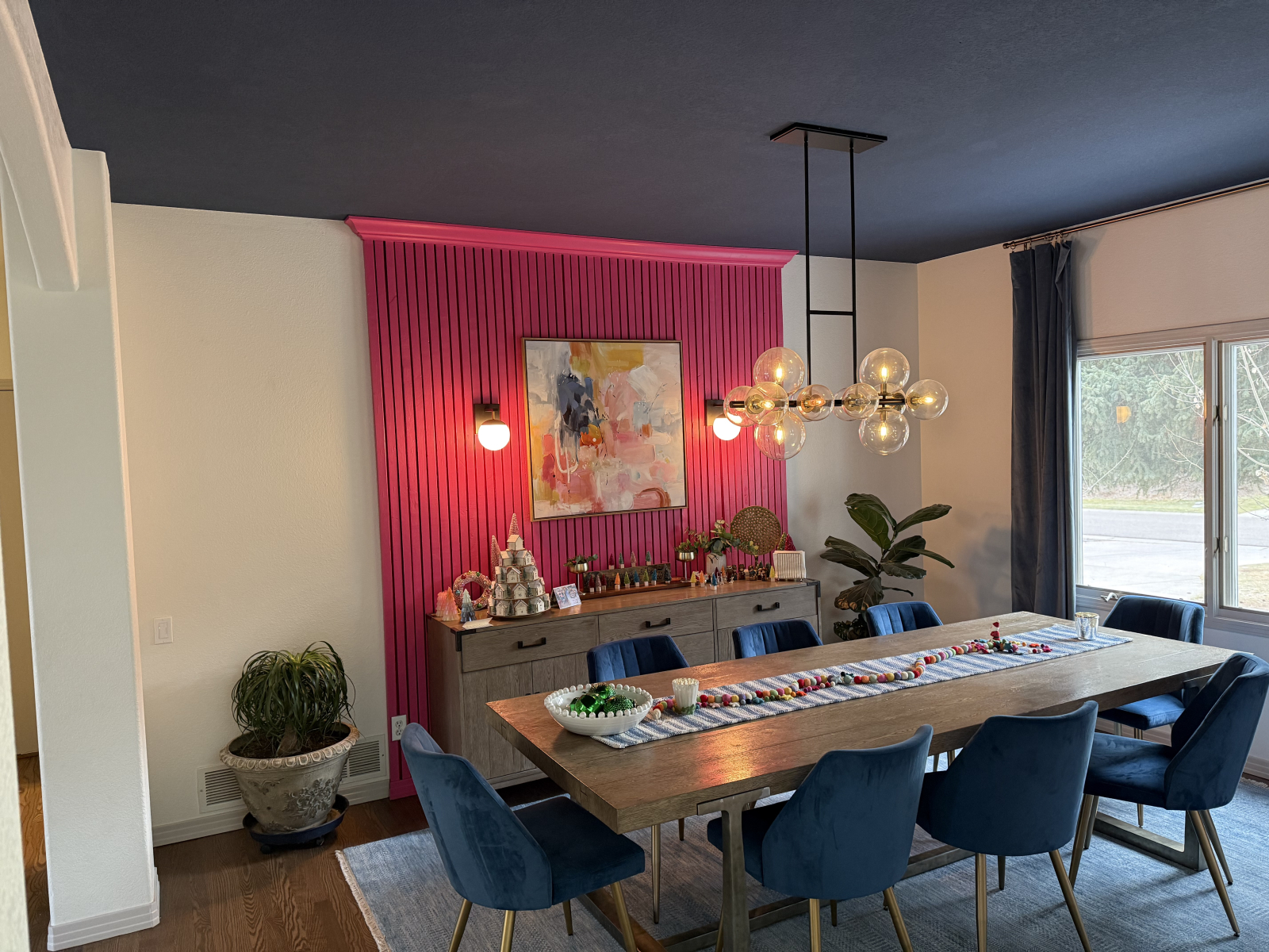 Dining room with seating for 8