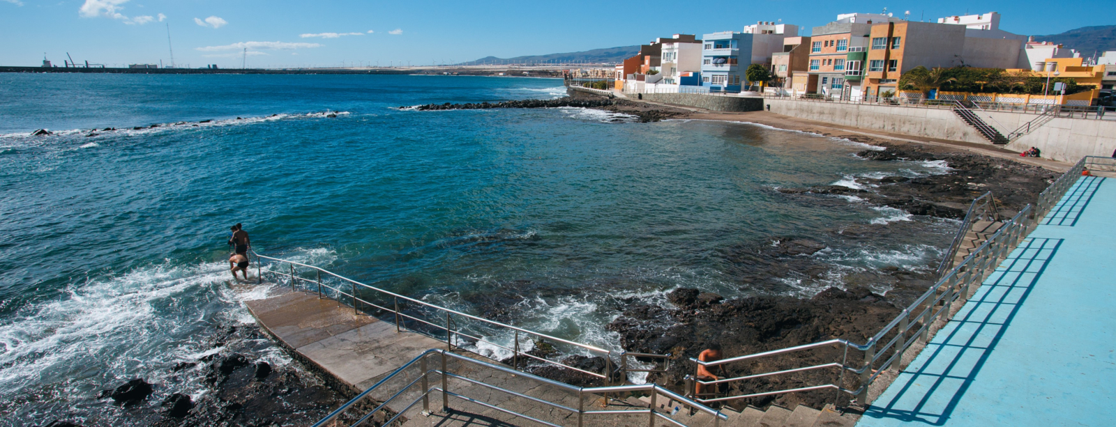 Piscina naturale senza onde "Soco" (350 Mts. dall'appartamento).