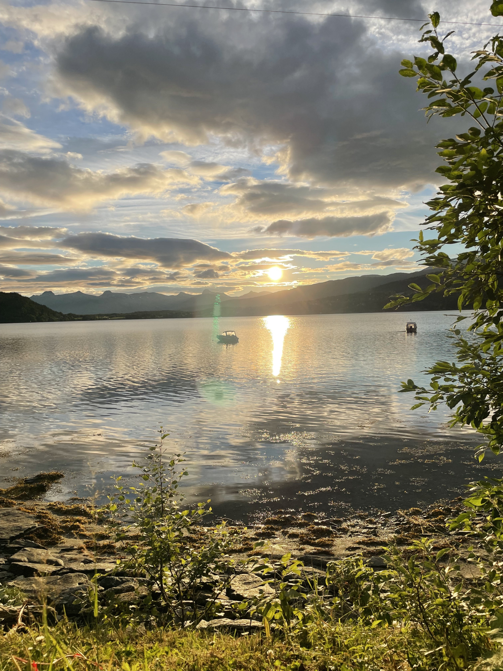 Fiorde de Utskarpen, a 40 minutos de carro da casa.