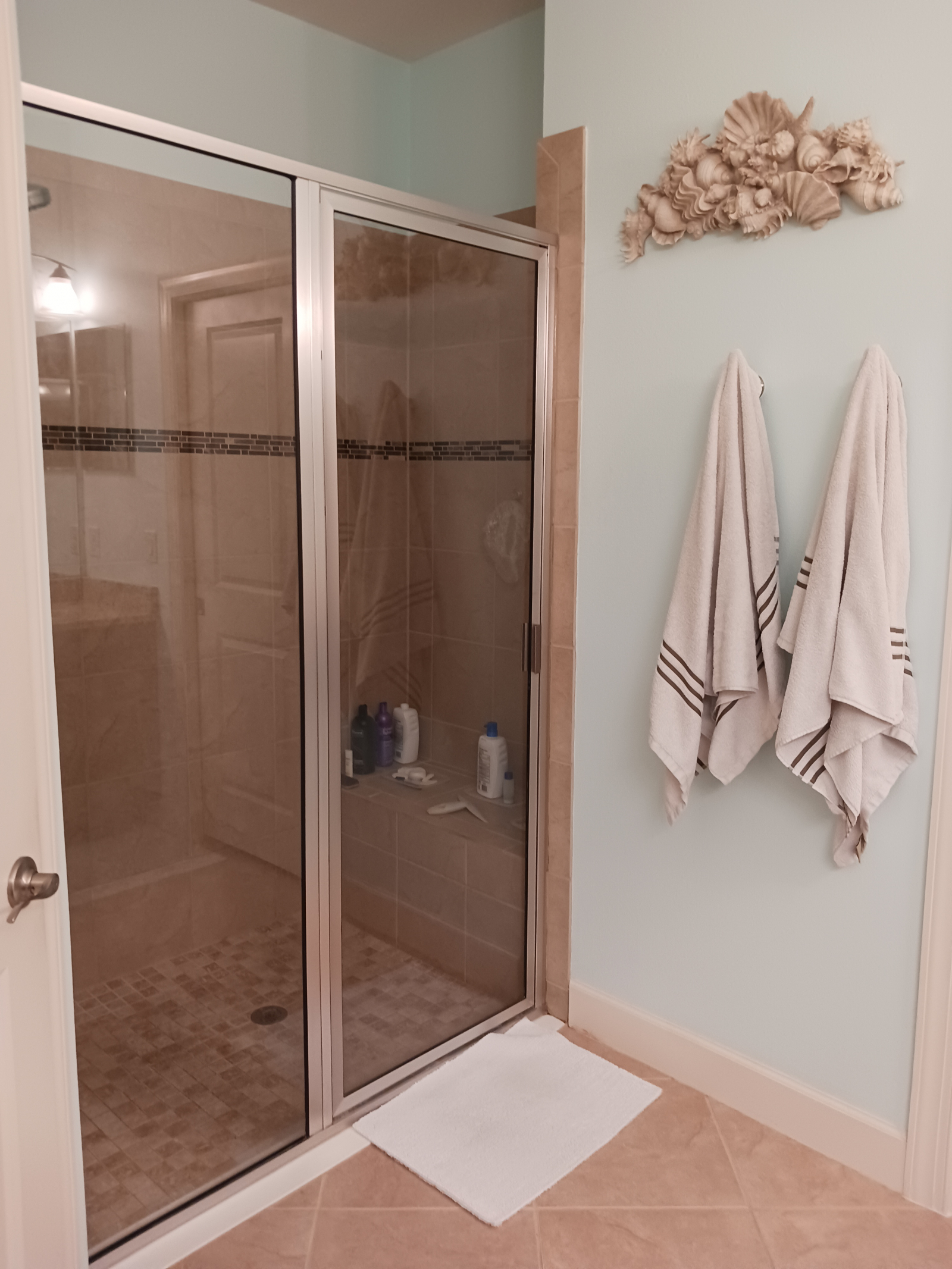 walk in shower