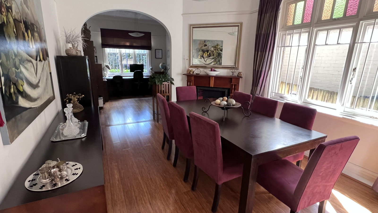 Formal dining room and office/study