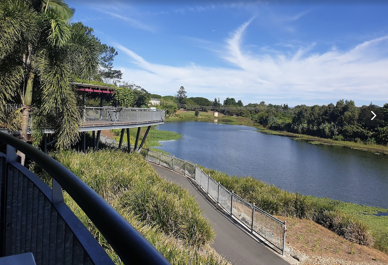 Mackay Botanical Gardens - park and walking track and Coffee!