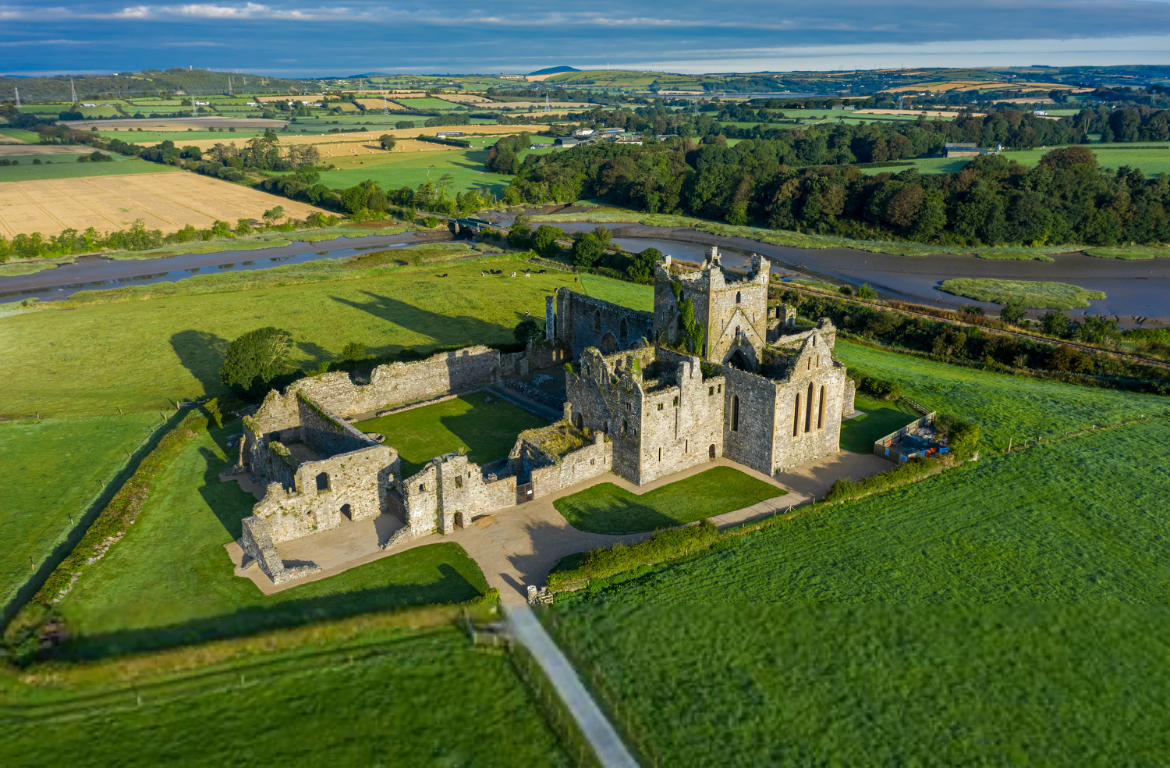 The Dunbrody Abbey 3 miles from our home