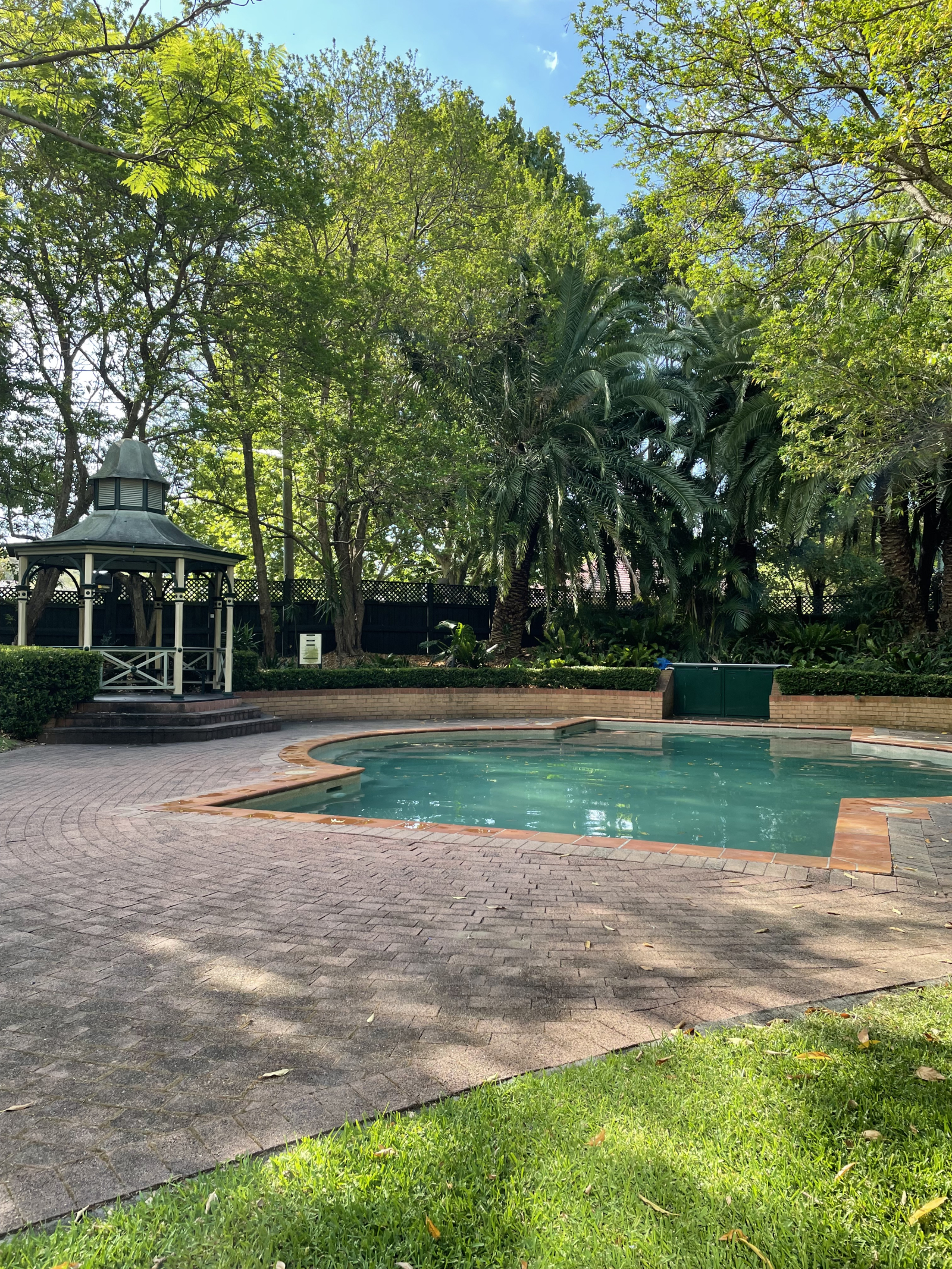 Poolside, leafy apartment in Sydney’s Inner West